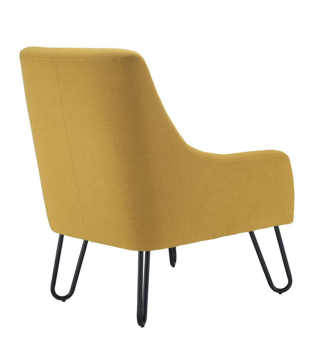 Pearl Reception Chair - Mustard Back 