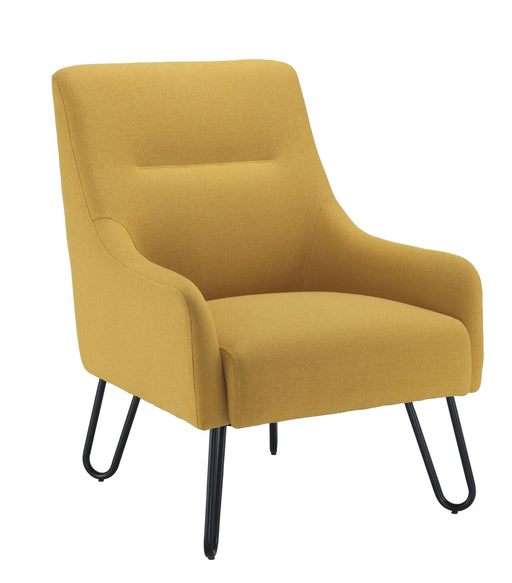 Pearl Reception Chair - Mustard