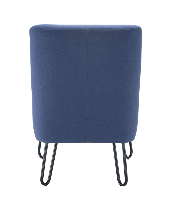 Pearl Reception Chair - Blue Back