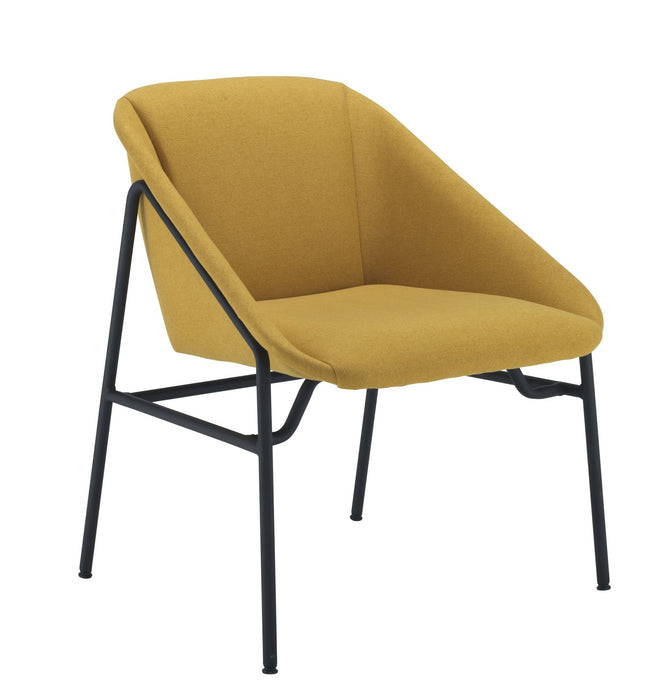 Ruby Reception Chair - Blue/Mustard/Grey/Red