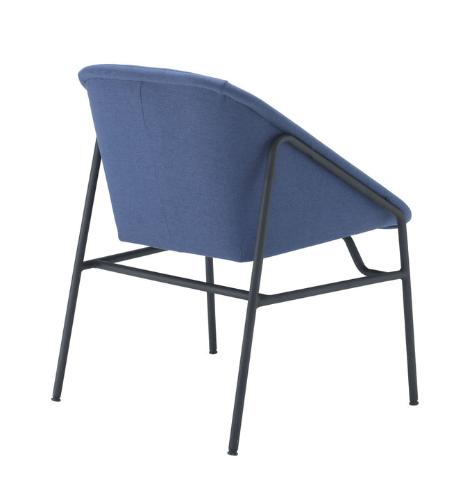 Ruby Reception Chair - Blue/Mustard/Grey/Red