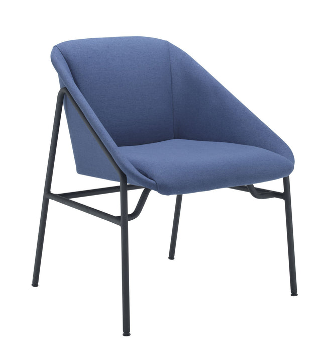 Ruby Reception Chair - Blue/Mustard/Grey/Red