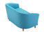 Vibrant Tub Sofa Wooden Feet