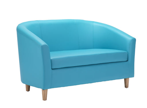 Vibrant Tub Sofa Wooden Feet