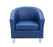 Vibrant Tub Armchair Metal Feet- Blue