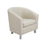 Vibrant Tub Armchair Metal Feet- Yellow