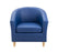 Vibrant Tub Armchair Wooden Feet - Dark Blue