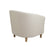Vibrant Tub Armchair Wooden Feet - Cream