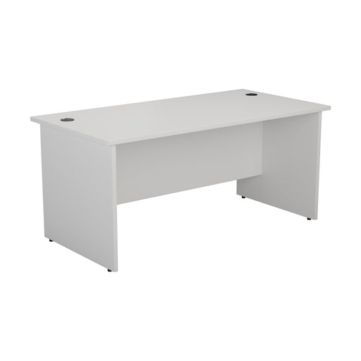 One Panel Next Day Delivery Rectangular Office Desk - 600mm Deep