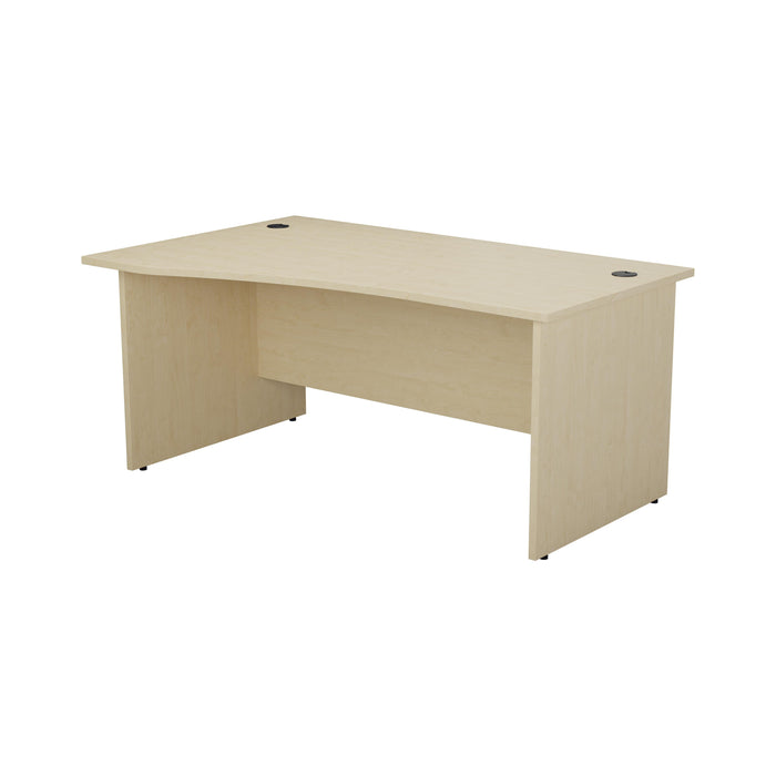 One Panel Next Day Delivery Wave Office Desk - 1600mm