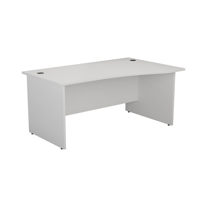 One Panel Next Day Delivery Wave Office Desk - 1600mm