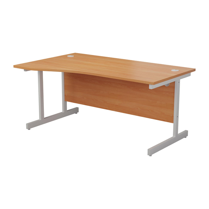 One Cantilever Wave Desk - 1600mm