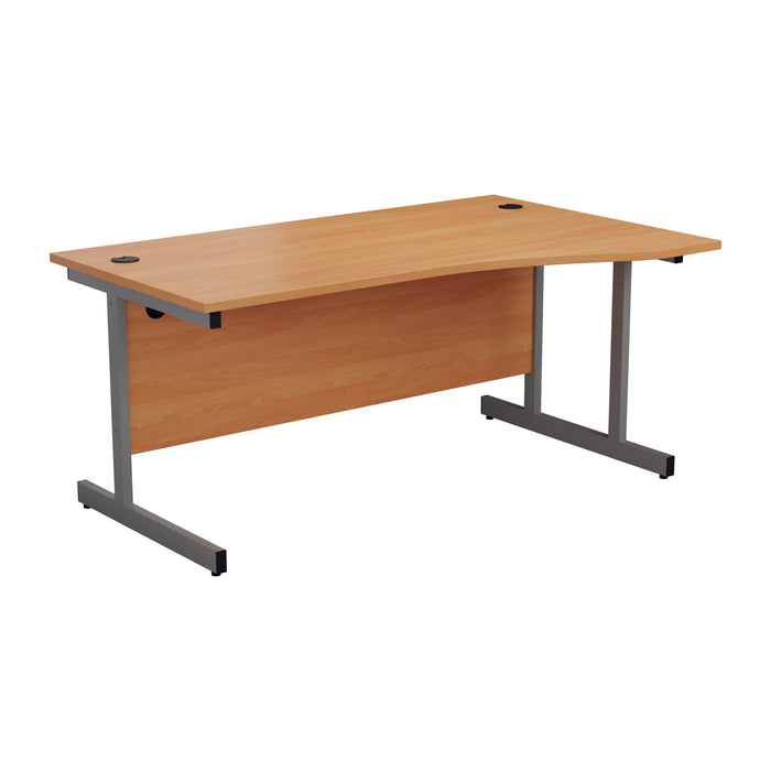 One Cantilever Wave Desk - 1600mm