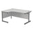 One Cantilever Crescent Office Desk - 1600mm x 1200mm