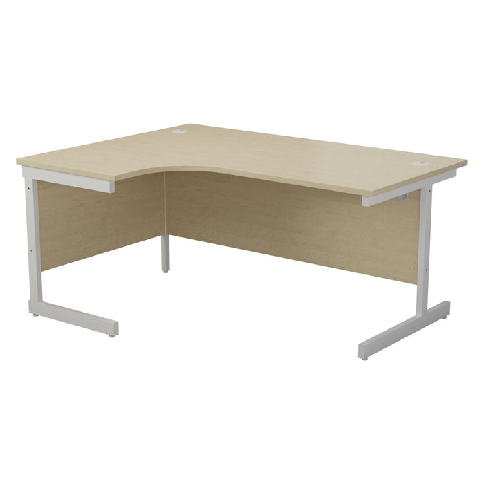 One Cantilever Crescent Office Desk - 1600mm x 1200mm