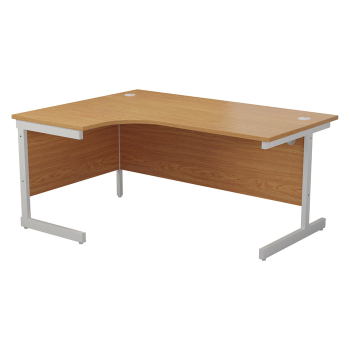 One Cantilever Crescent Office Desk - 1600mm x 1200mm