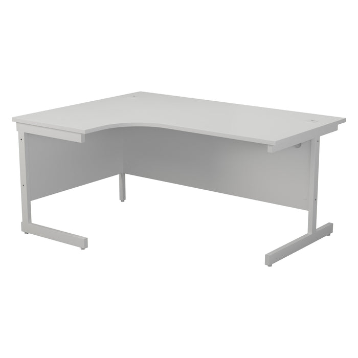 One Cantilever Crescent Office Desk - 1600mm x 1200mm