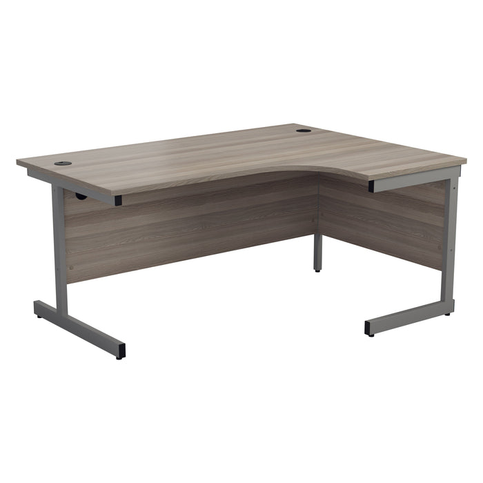 One Cantilever Crescent Office Desk - 1600mm x 1200mm