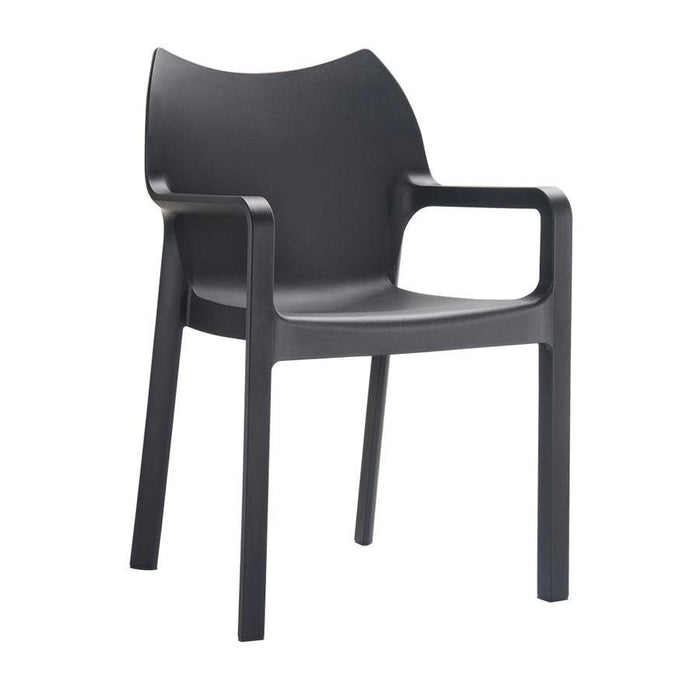 Peak Arm Chair - Black