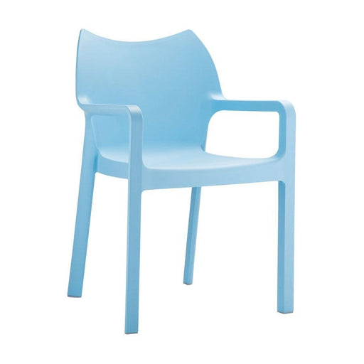 Peak Arm Chair - Light Blue