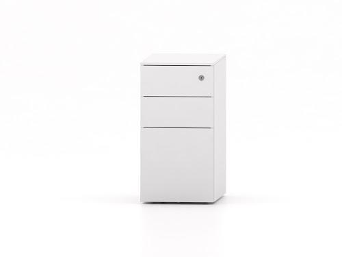 CUBE Steel Narrow Pedestal File Drawer