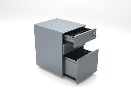 CUBE Steel Pedestal File Drawer