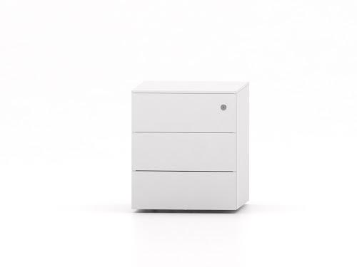 CUBE Steel Low Pedestal 3 Drawer