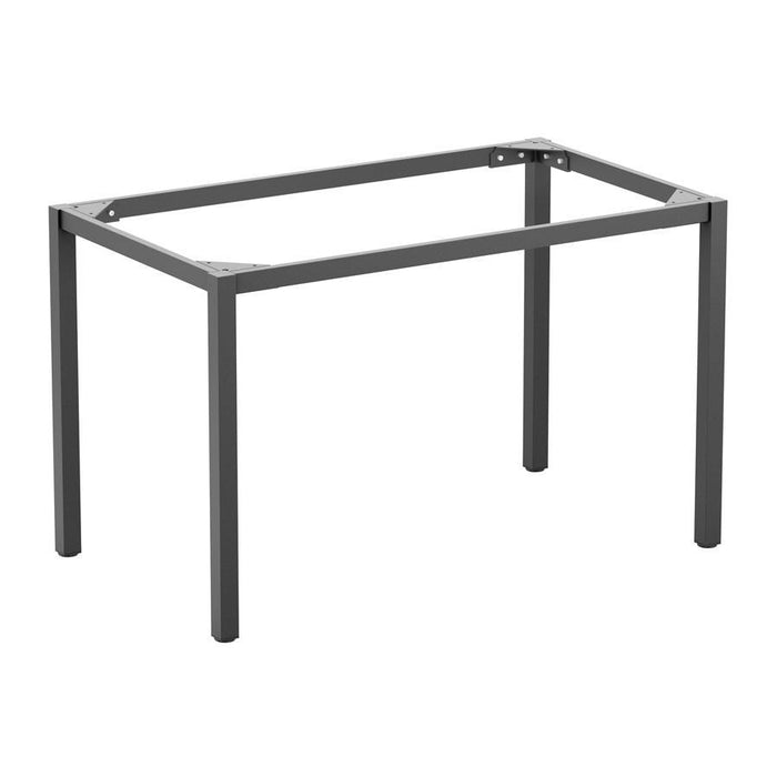 Paris 4 Leg - 4 Seater Grey Base