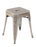 Paris metal low stool