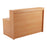 Simple Reception Desk 1600mm x 800mm - White
