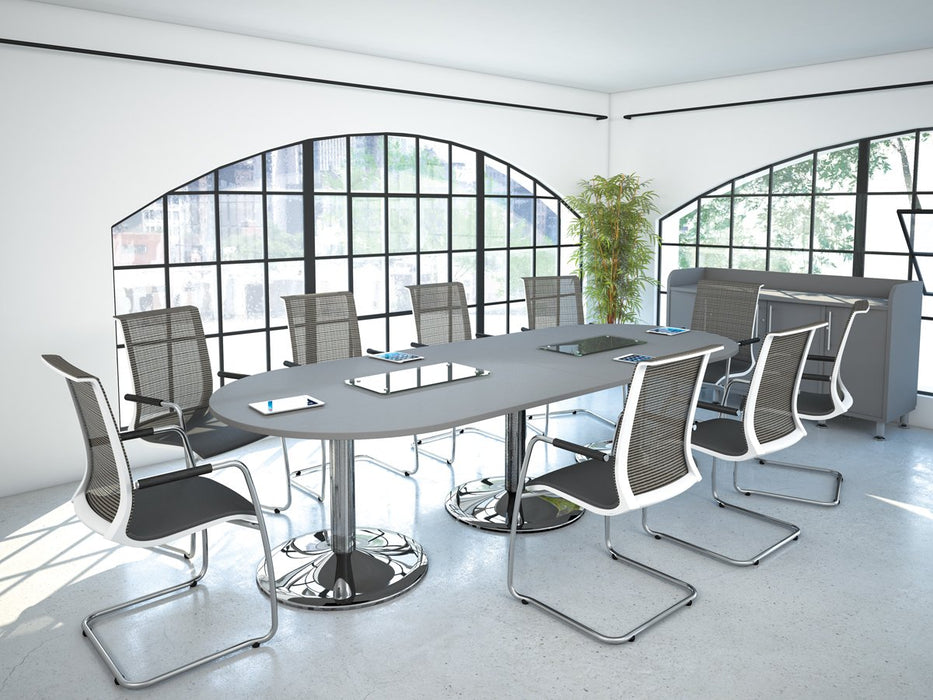 Kingston Tulip Leg Rectangular Boardroom Table