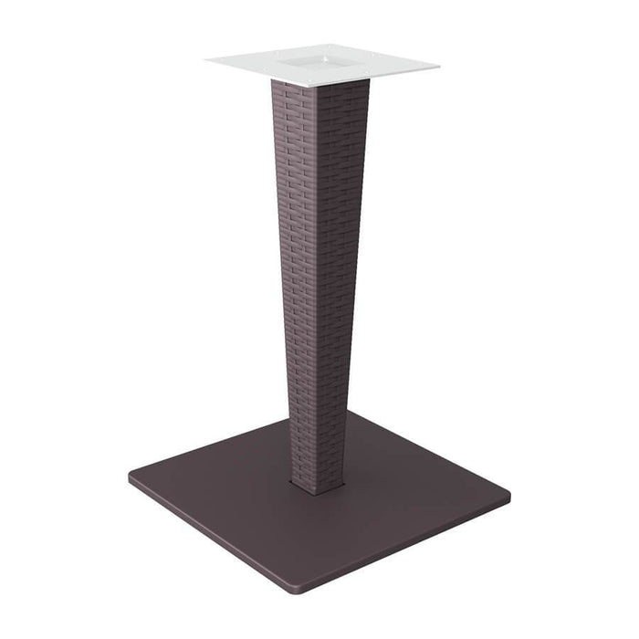 890 Riva Wicker Table Base - Brown