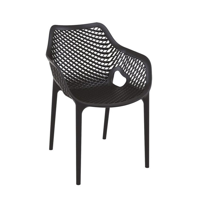 Spring Arm Chair - Black