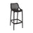 Spring Bar Stool 75 - Black