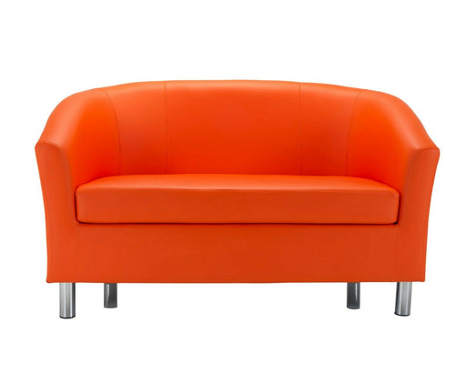 Vibrant Tub Sofa Metal Feet