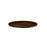 Solid Ash Table Top - Dark Walnut - 60cm dia (Round)