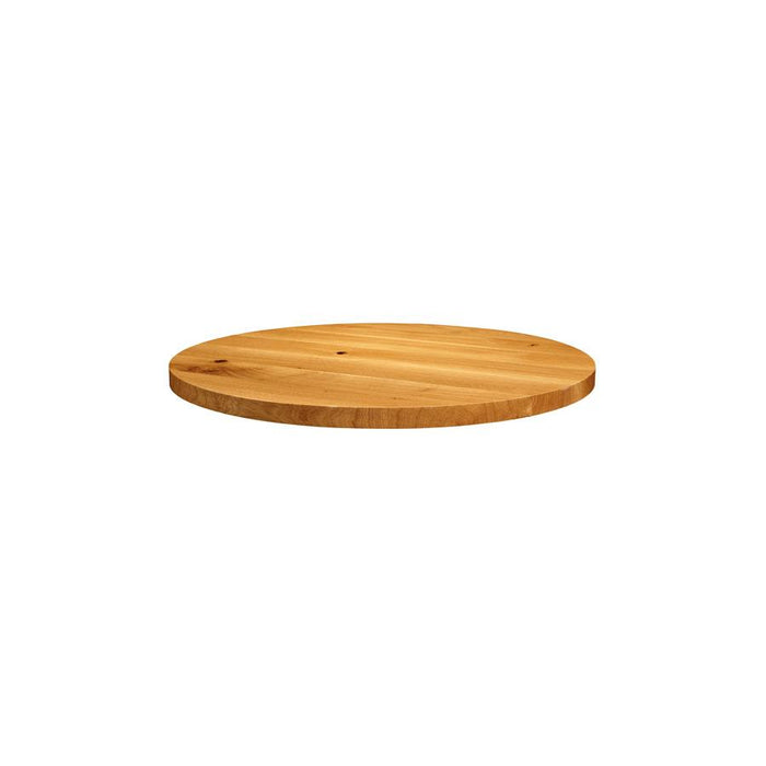 Natural Lacquered Character Oak - 60cm dia (Round)
