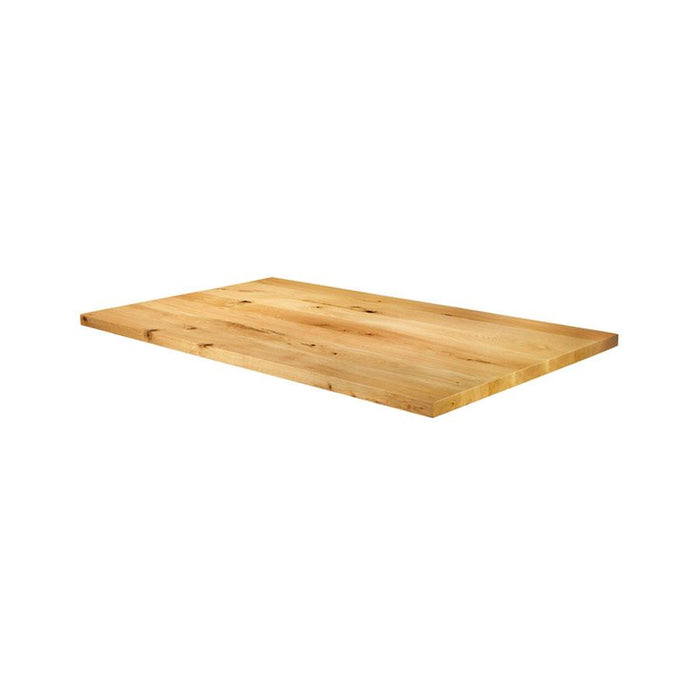 Natural Lacquered Character Oak - 120cm x 70cm (Rect)