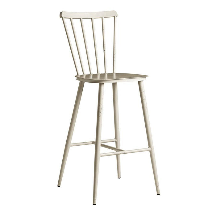 Spin Bar Stool - Retro White