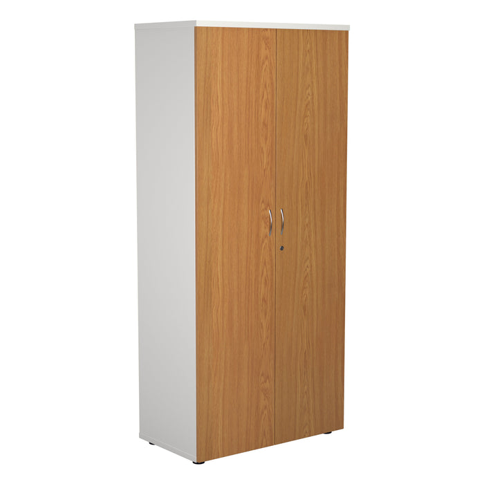 Two Tone 1800mm High Wooden Cupboard
