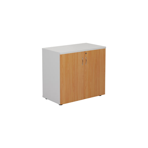 Two Tone 730mm High Wooden Cupboard