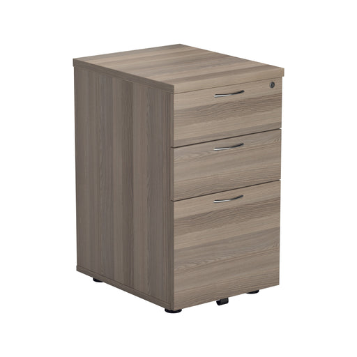 Wooden 3 Drawer Under Desk Pedestal