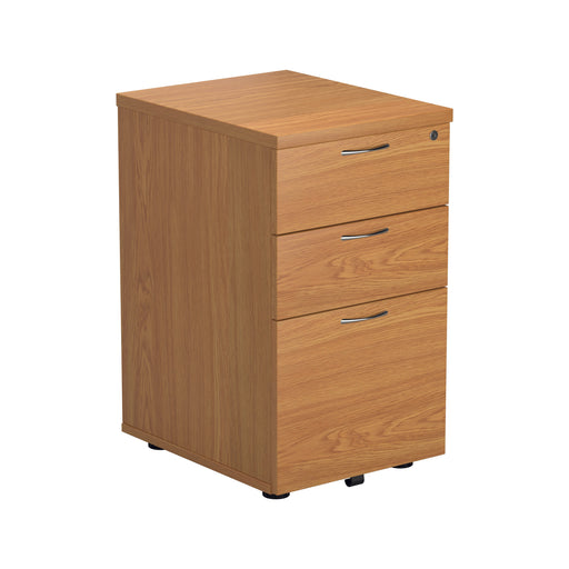 Wooden 3 Drawer Under Desk Pedestal