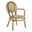 Time Arm Chair - Brown and Cream