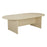 Simple D-End Meeting Table 1800mm - 2400mm