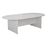 Simple D-End Meeting Table 1800mm - 2400mm