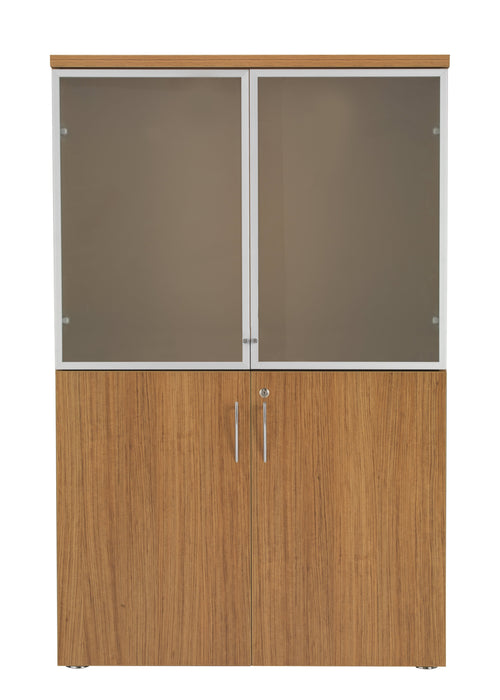 Regent Tall Cupboard Glass/Wood Doors