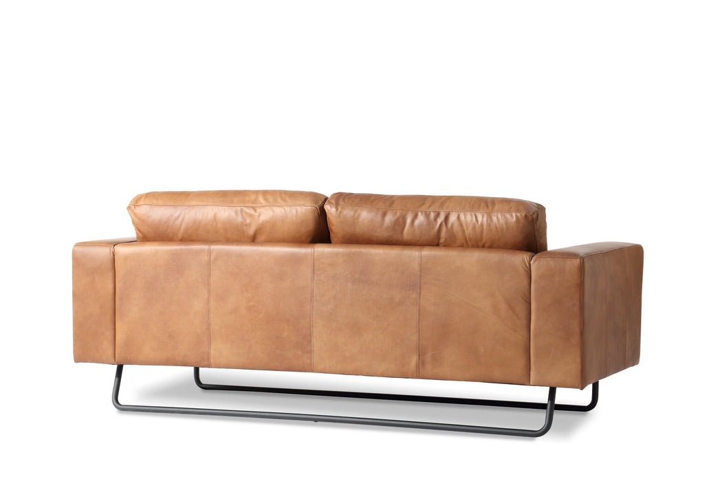 KINGSLAND 3 Seat Leather Sofa