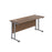 One Cantilever Plus Rectangular Office Desk - 600mm Deep