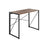 SOHO Home Working Desk with Square Leg and Cross Supports - Dark Walnut / Black